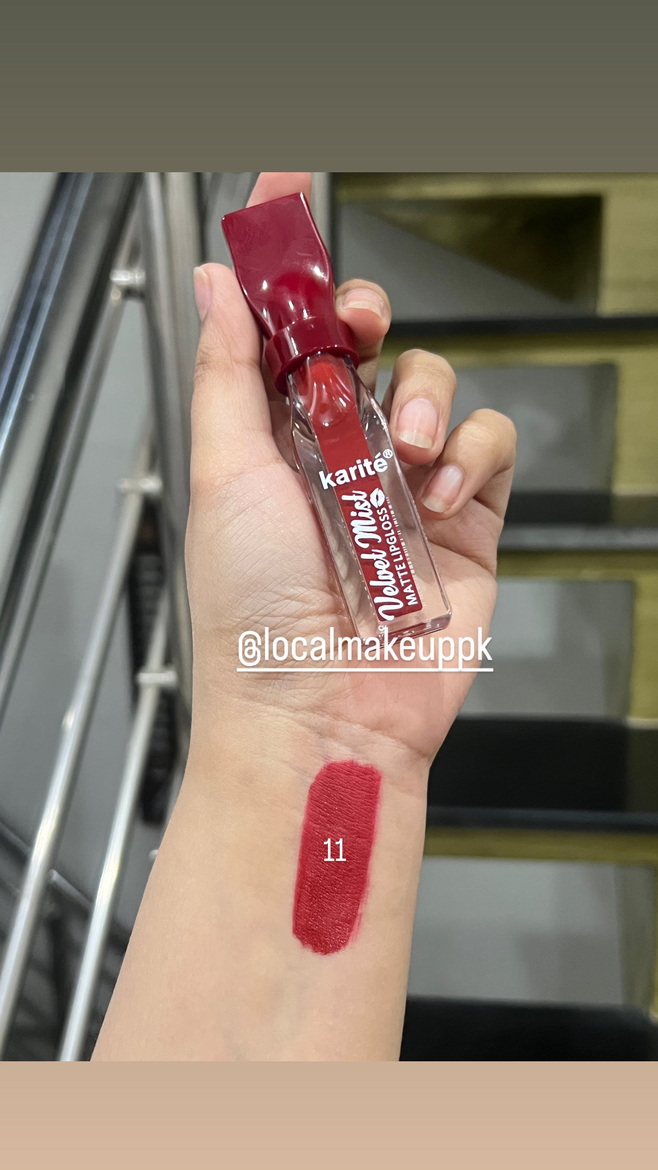 Karite Velvet Mist Liquid Lipstick