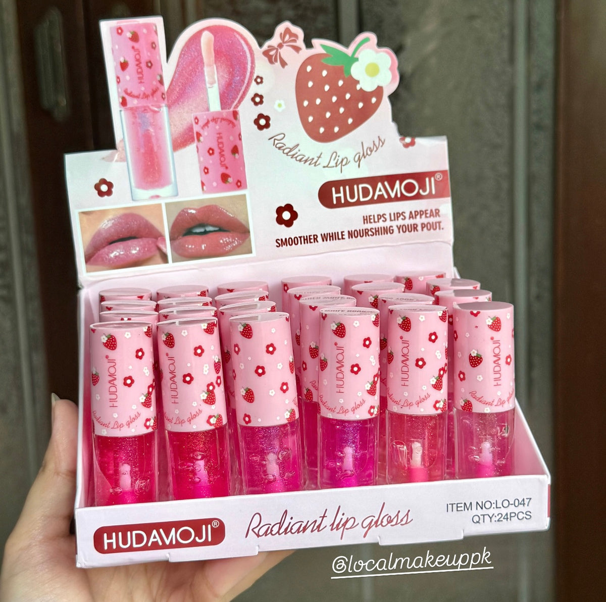 Hudamoji Strawberry Lip Oil