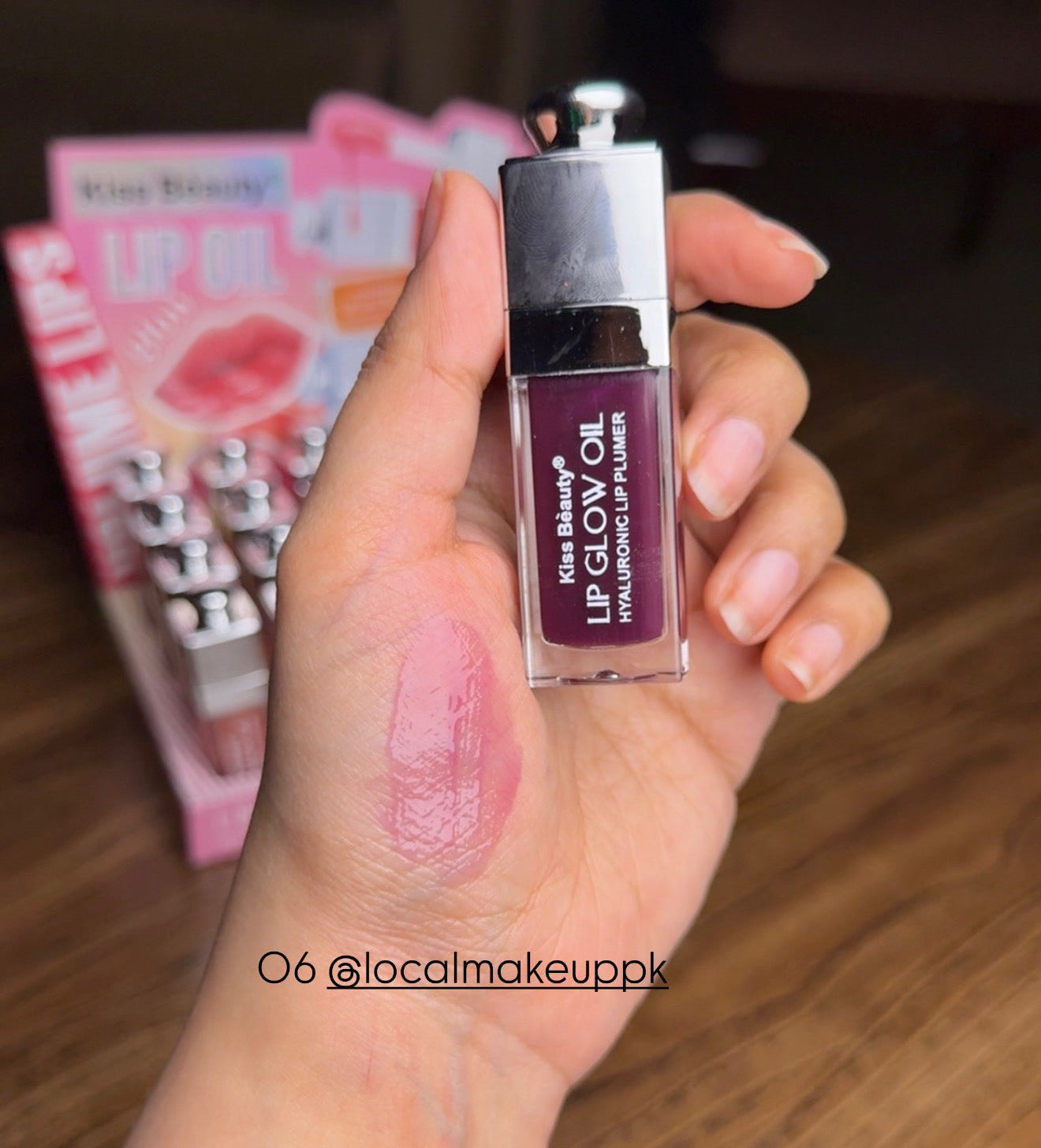 Kiss Beauty Glow Lip Oil