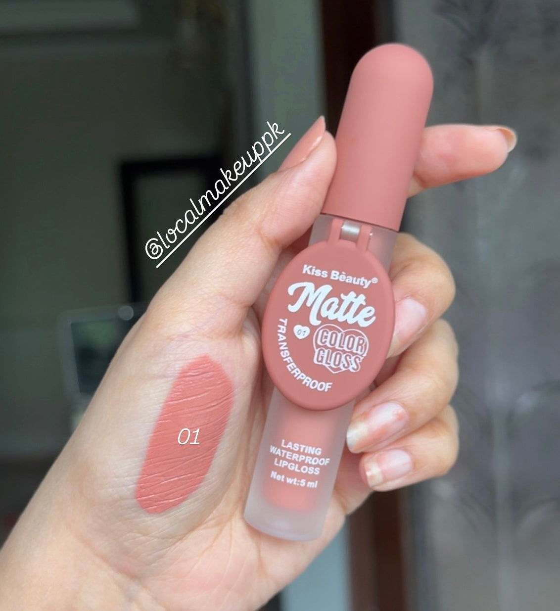 Kiss Beauty Matte Mirror Lipstick
