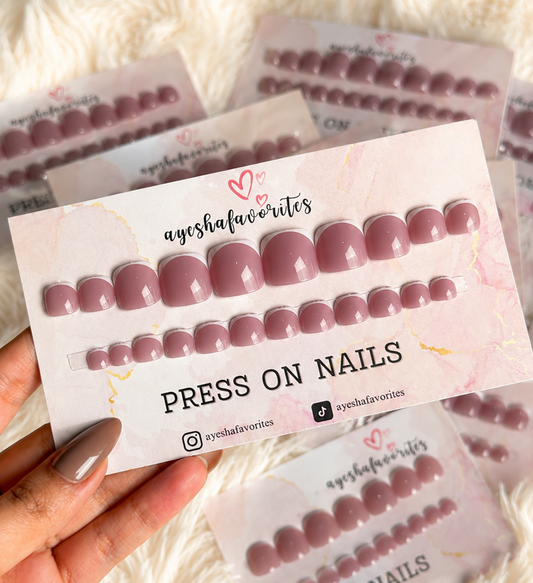 Ayesha Favorites French Toe Nails