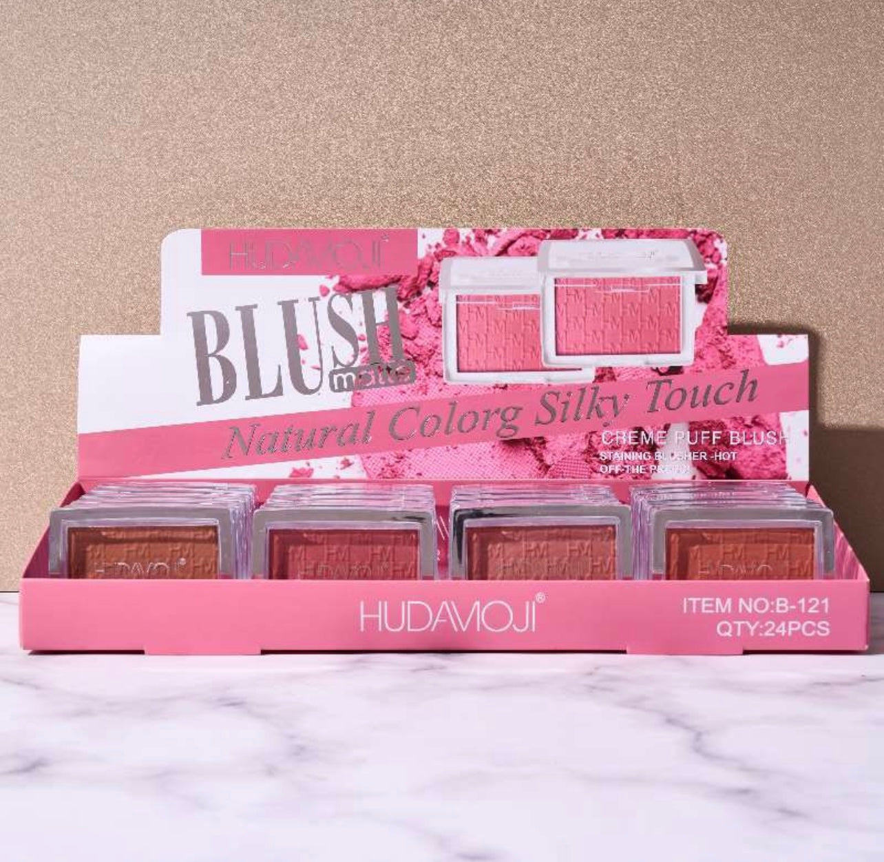 Hudamoji Silky Touch Blush Kit