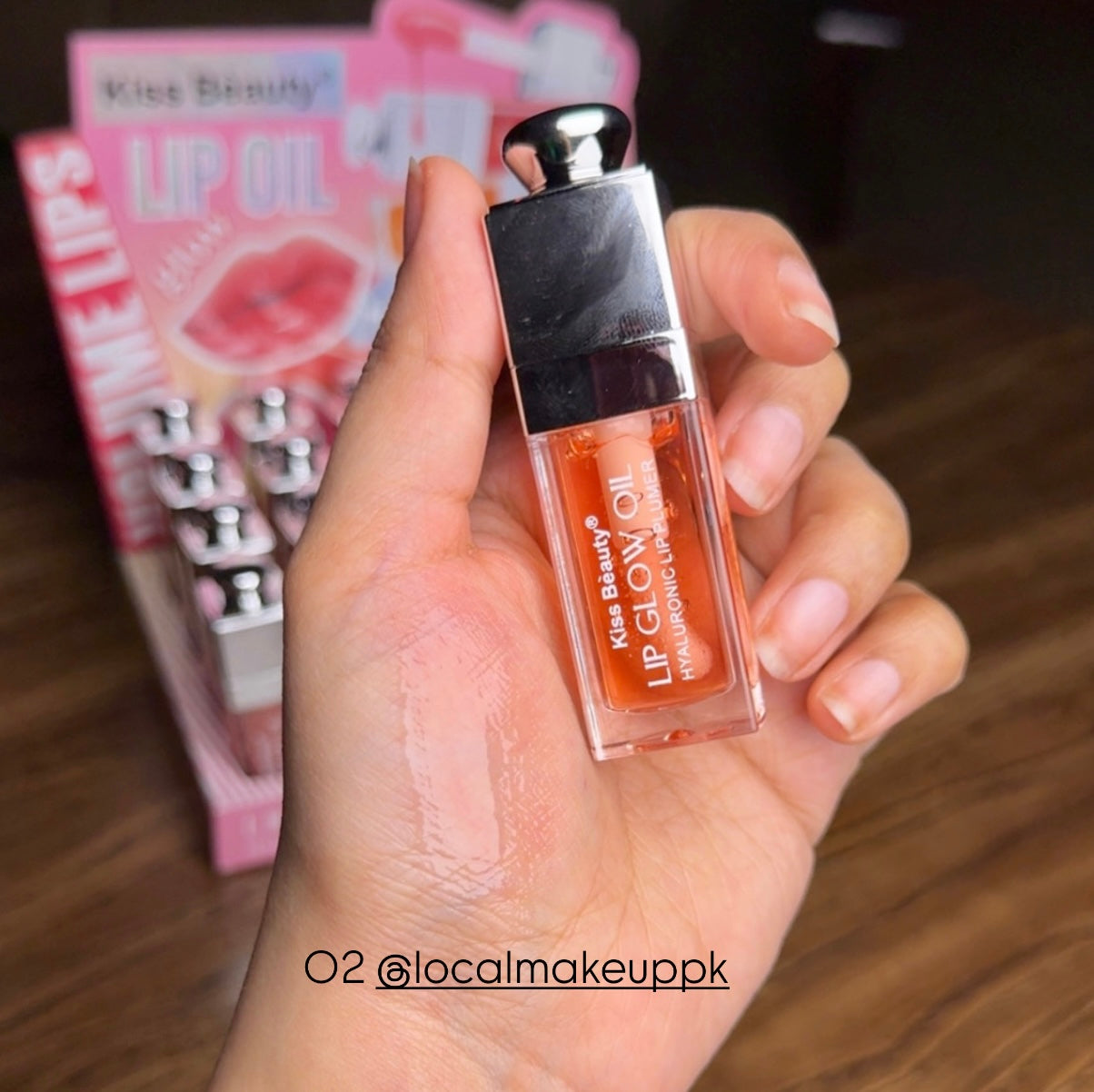 Kiss Beauty Glow Lip Oil