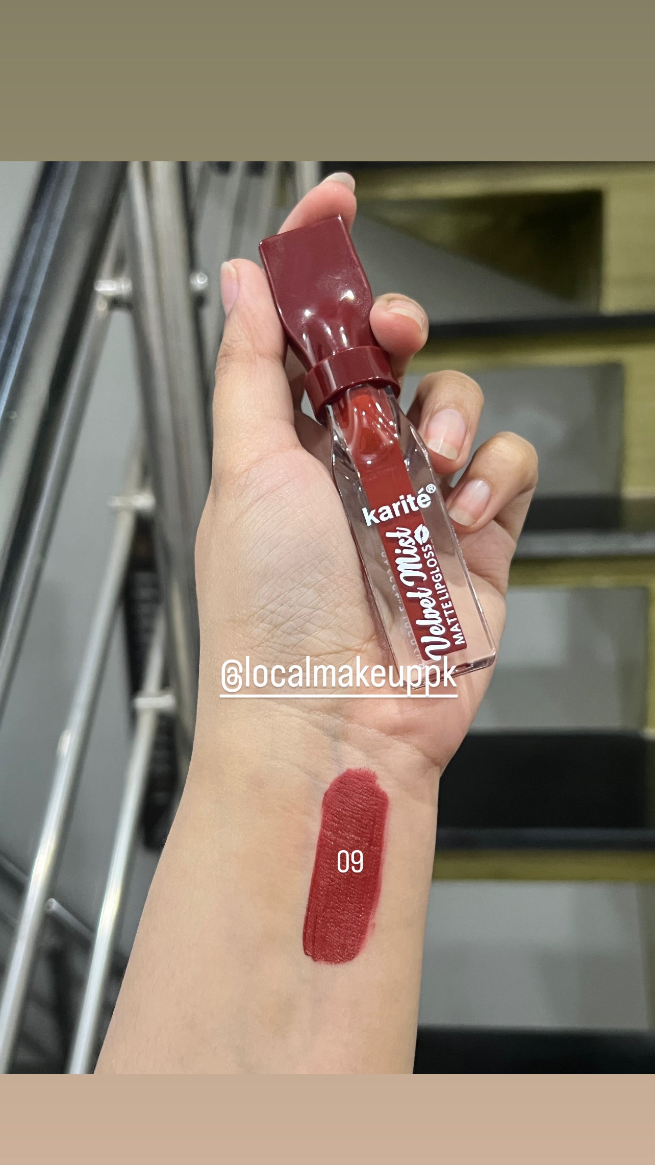 Karite Velvet Mist Liquid Lipstick