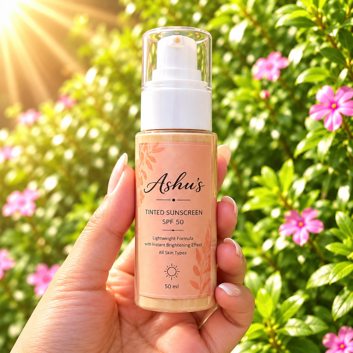 Ashu’s Tinted Sunscreen SPF 50