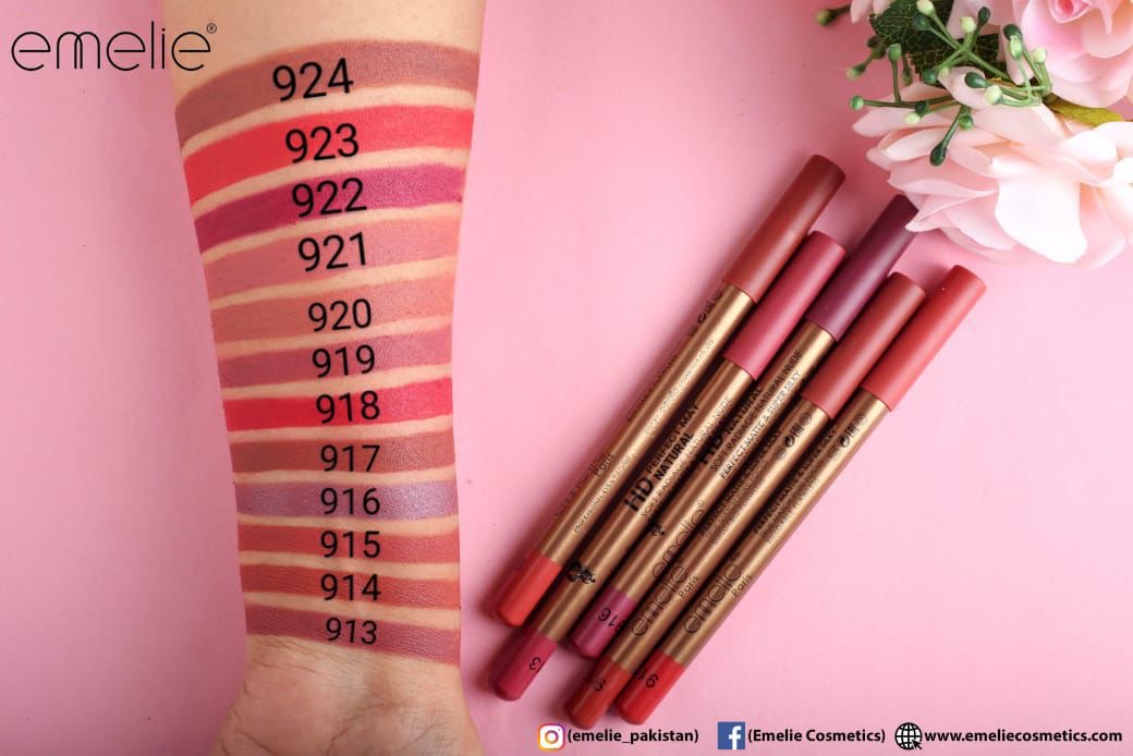 Emelie Lipstick Pencil Pack