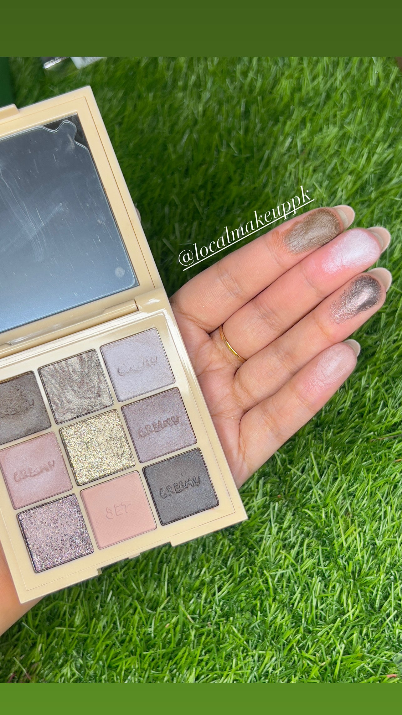 Hudamoji Creamy Eyeshadow Kit