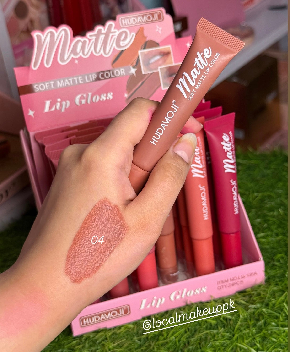 Hudamoji Matte Tube Liquid Lipstick