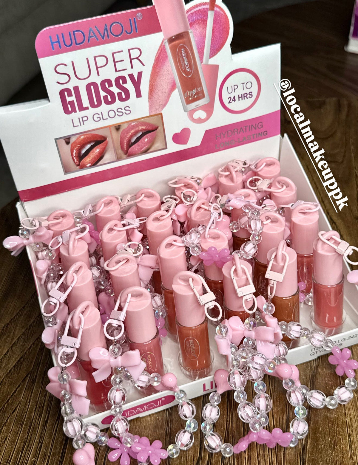 Hudamoji Super Charm Glosses 🎀🩷