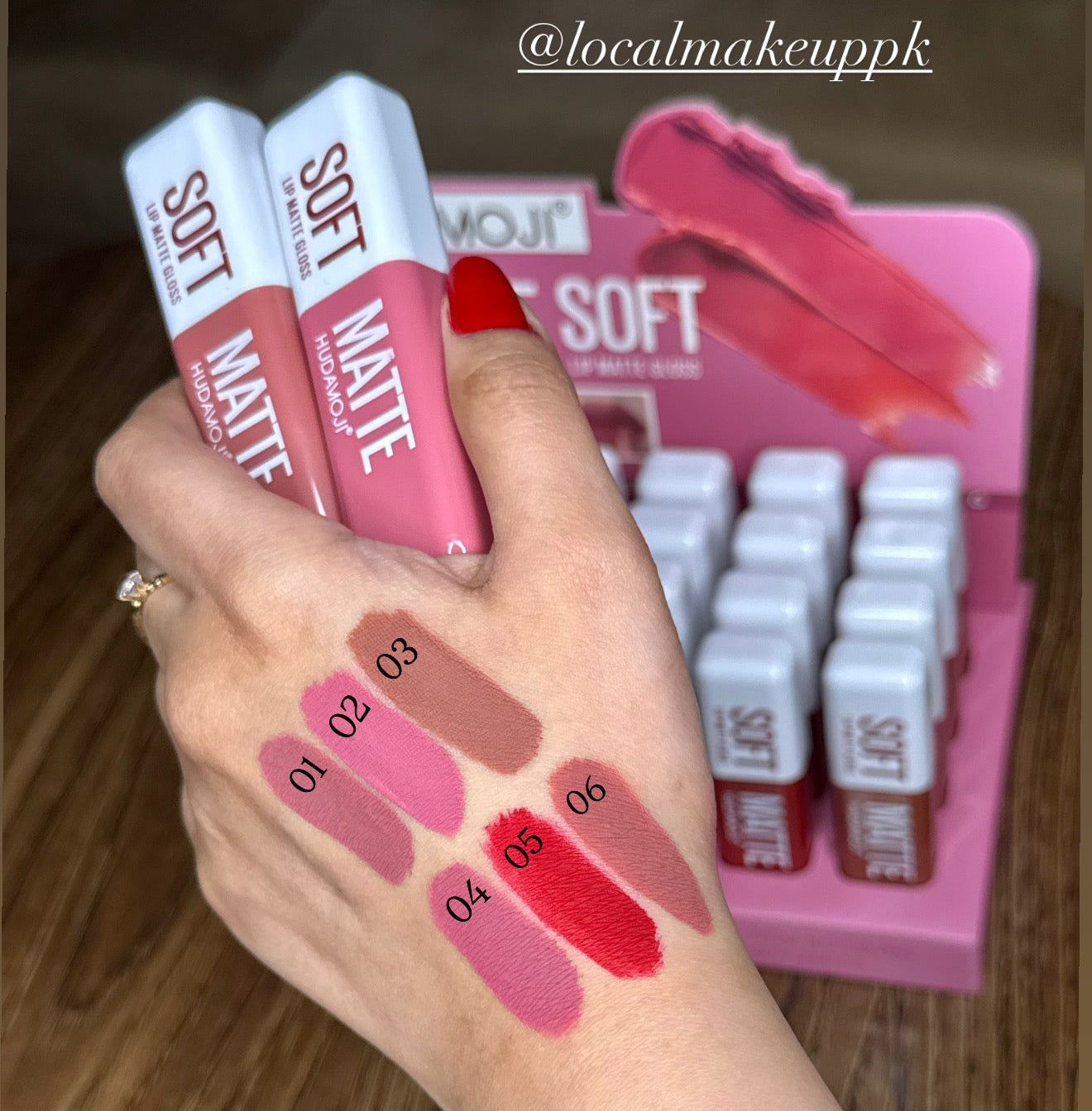 Hudamoji Soft Matte Liquid Lipstick