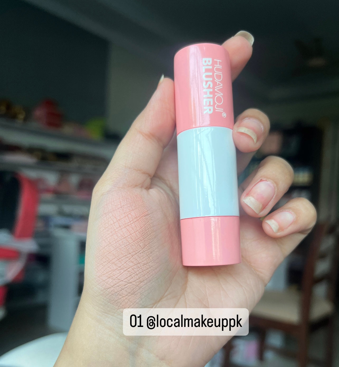 Hudamoji Puff Powder Blush