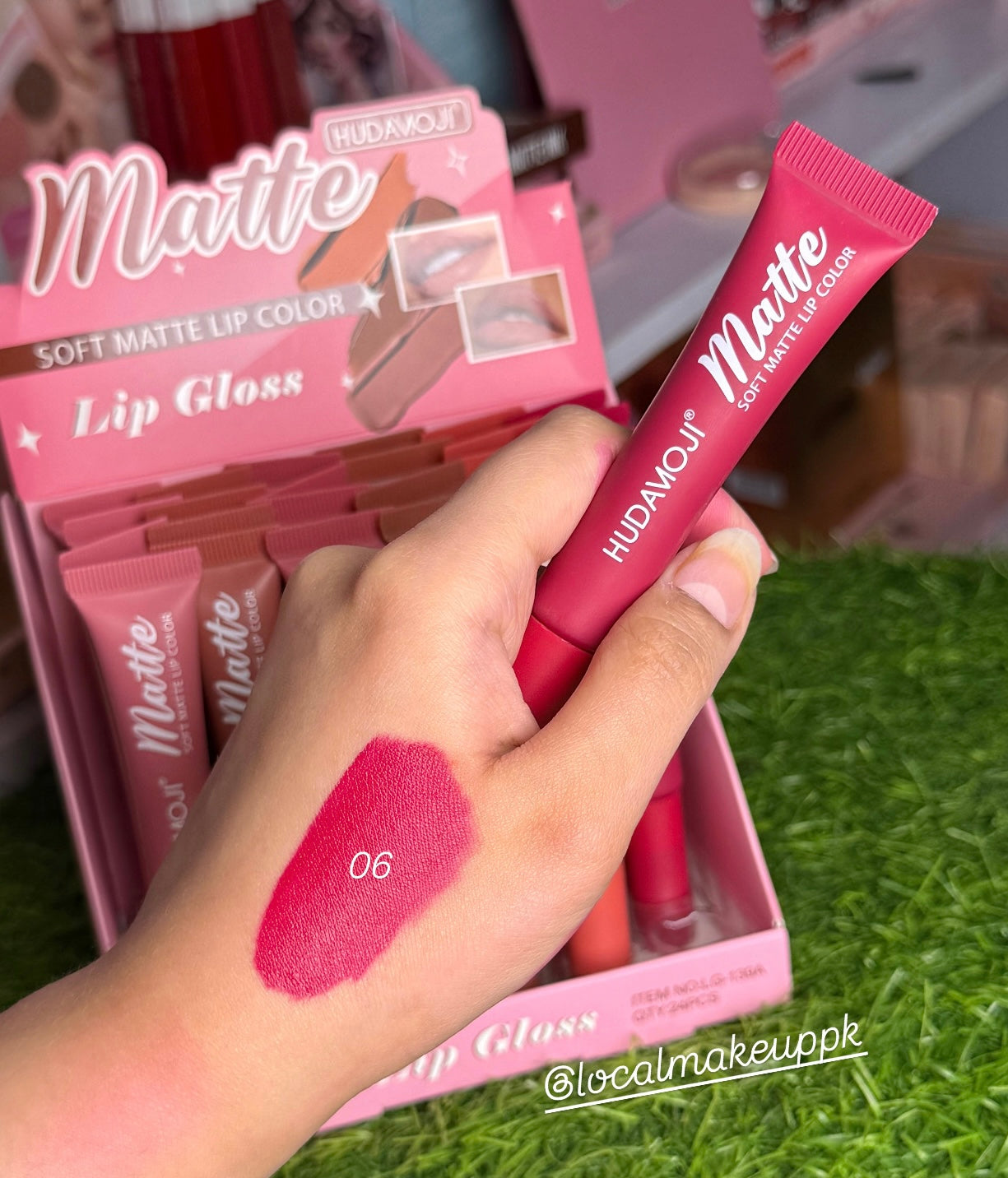 Hudamoji Matte Tube Liquid Lipstick
