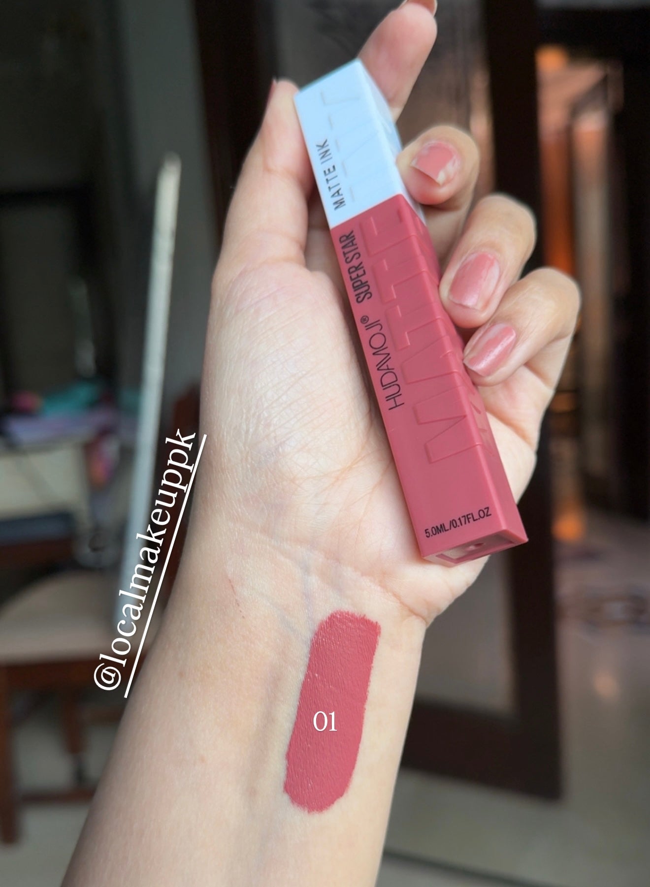 Hudamoji Matte Ink Liquid Lipstick