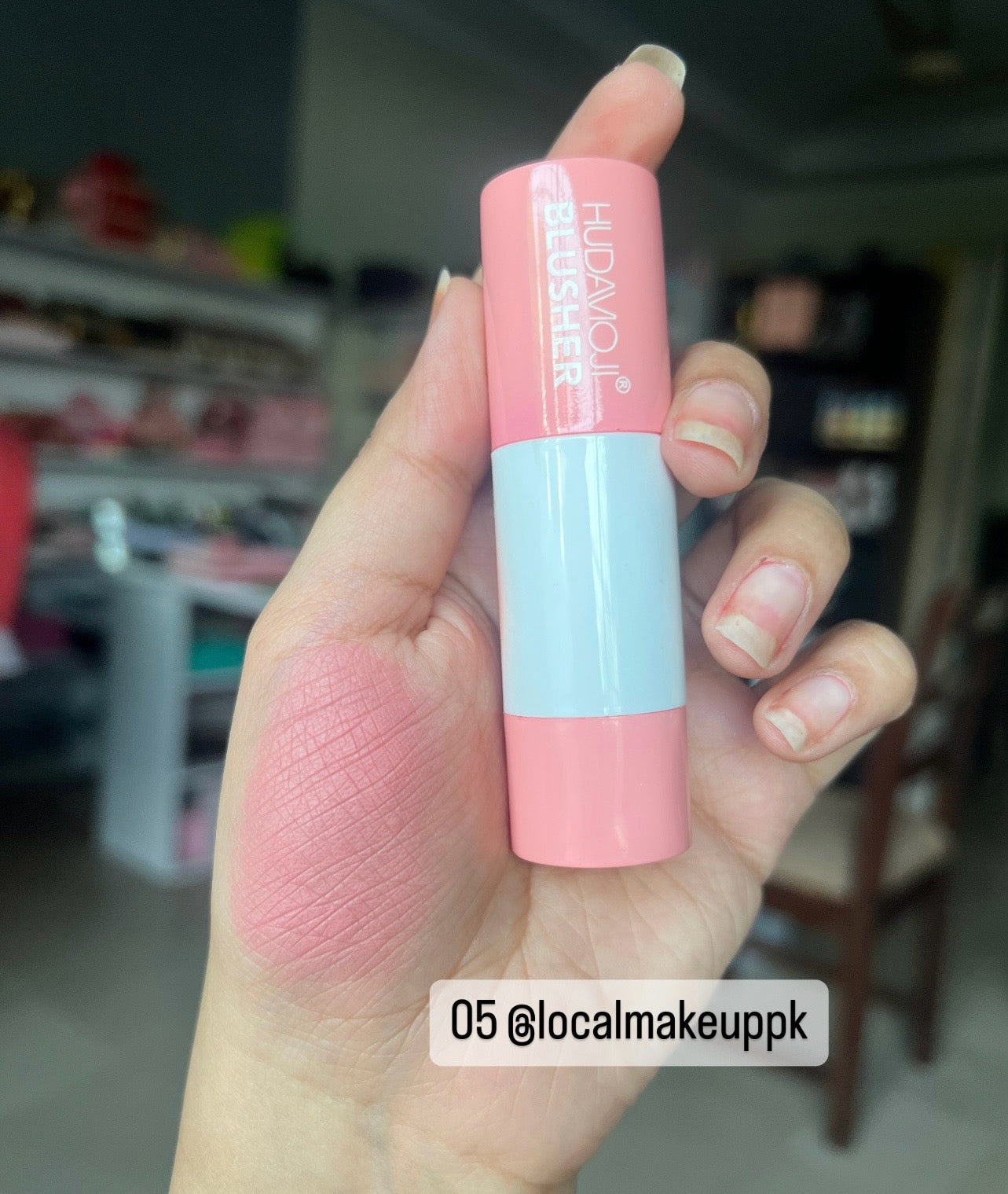 Hudamoji Puff Powder Blush