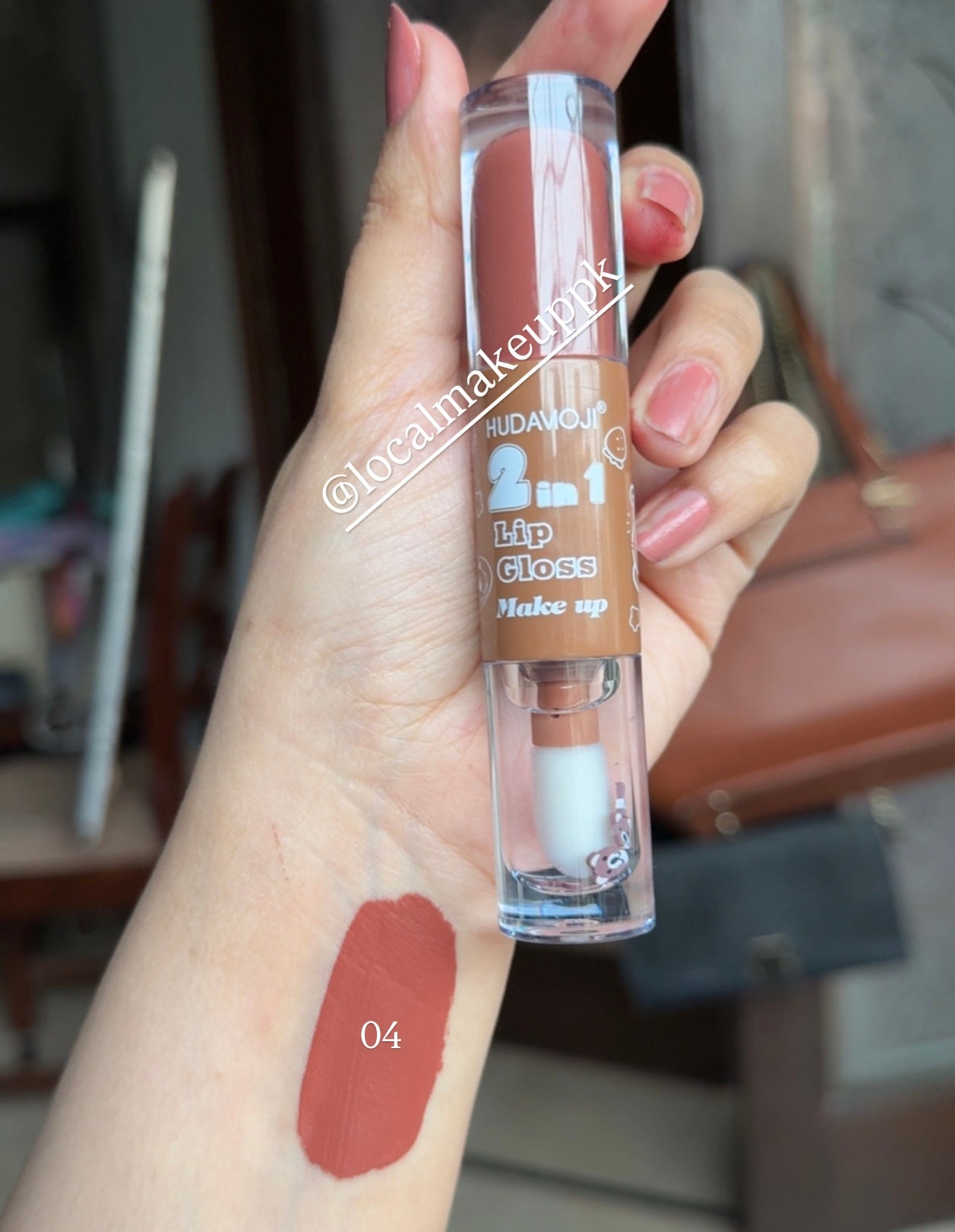 Hudamoji 2 in 1 Lipstick