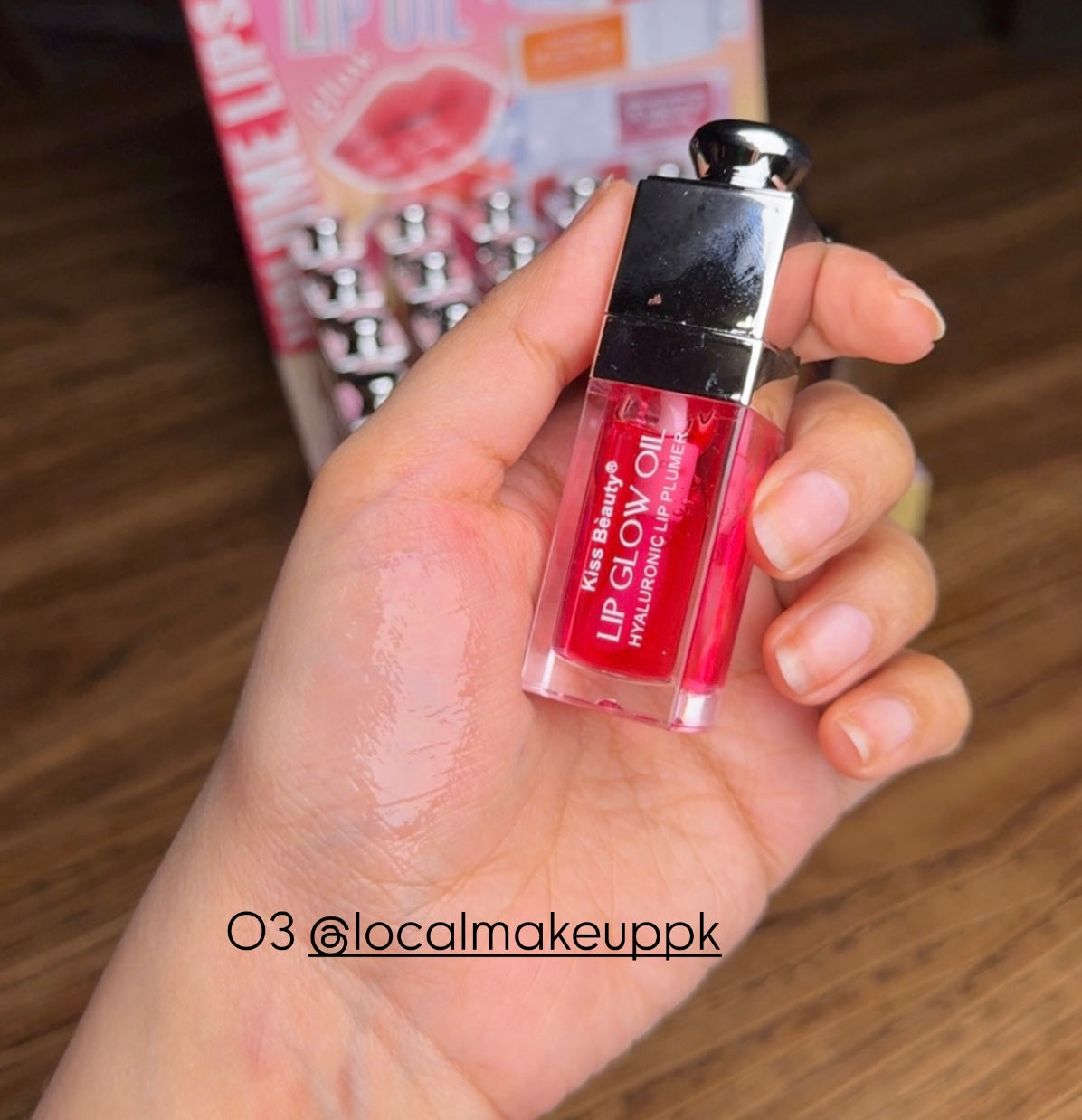 Kiss Beauty Glow Lip Oil