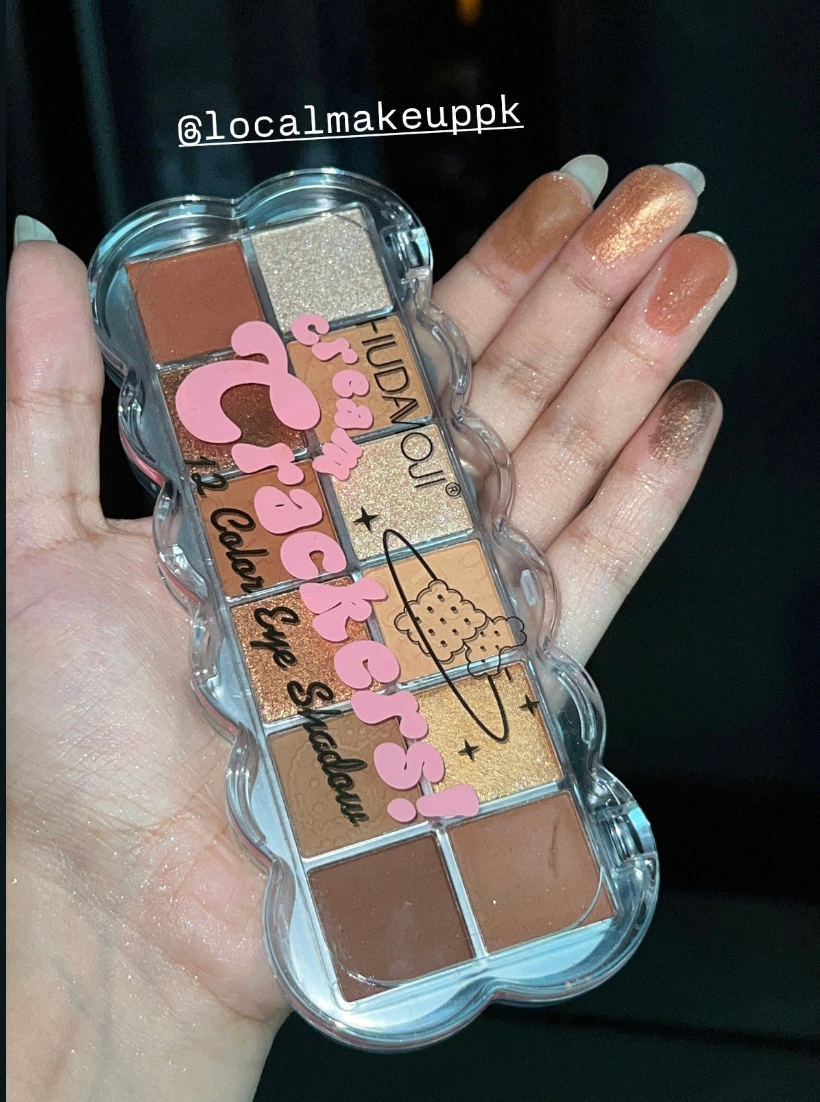 Hudamoji Crackers Eyeshadow Palette