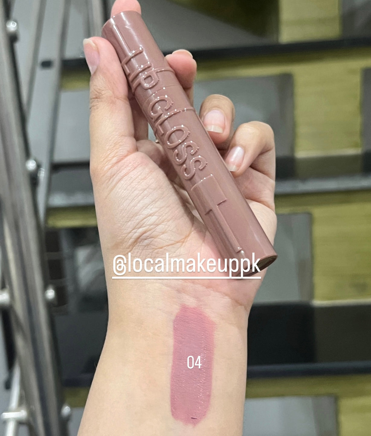 Karite Powder Kiss Liquid Lipstick on