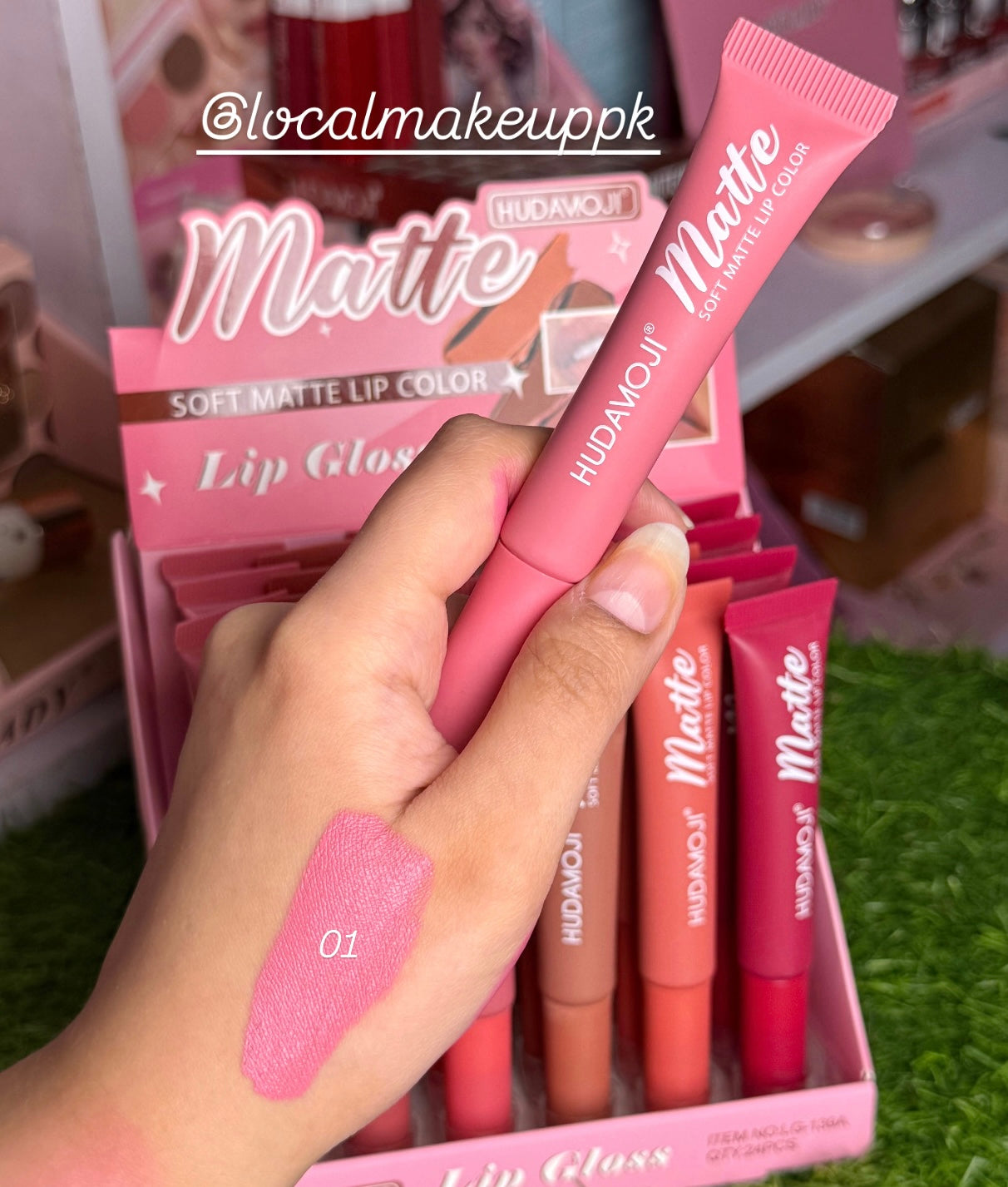 Hudamoji Matte Tube Liquid Lipstick