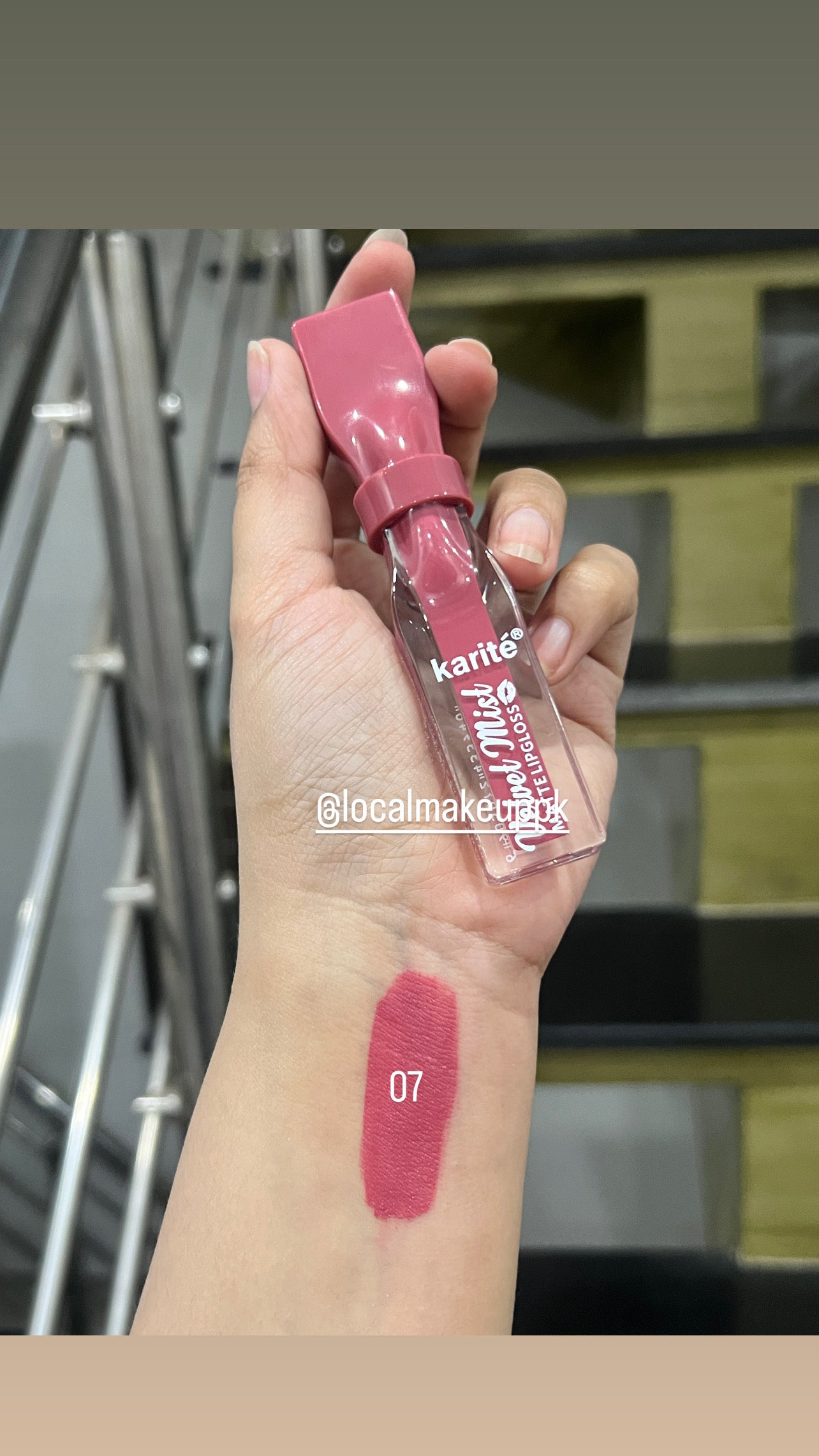 Karite Velvet Mist Liquid Lipstick