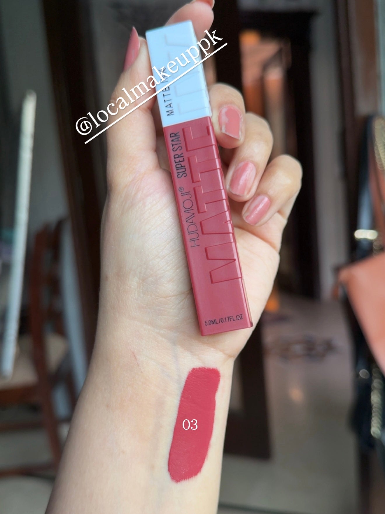 Hudamoji Matte Ink Liquid Lipstick