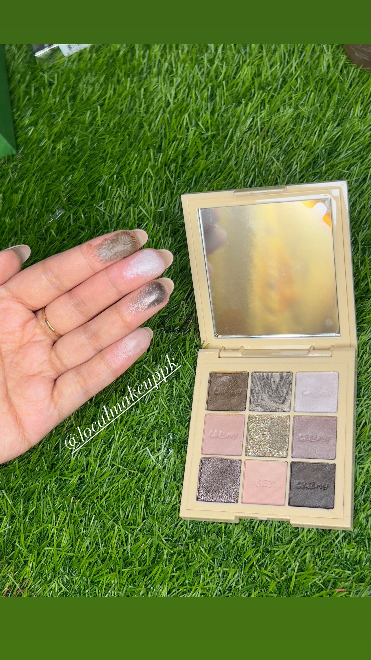 Hudamoji Creamy Eyeshadow Kit