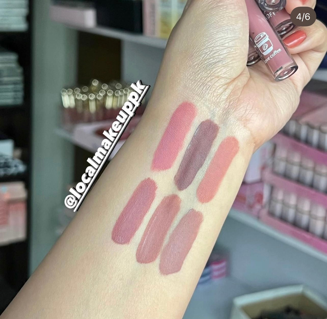 Color Castle I Love Coffee Lip Set