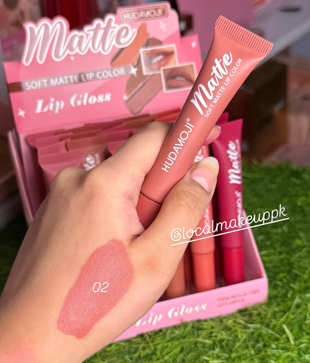 Hudamoji Matte Tube Liquid Lipstick