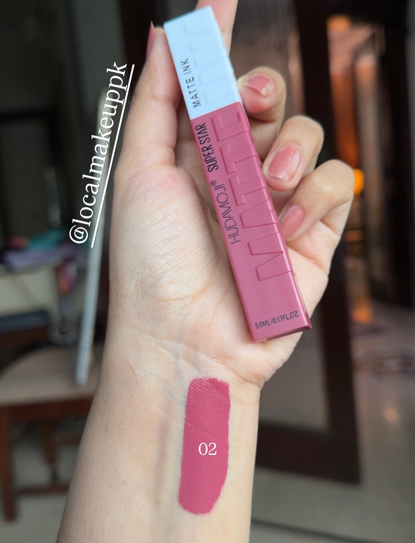 Hudamoji Matte Ink Liquid Lipstick