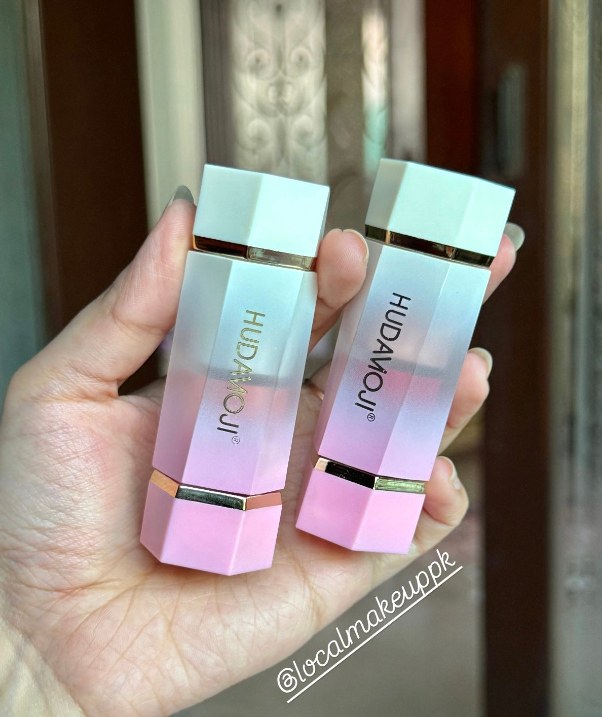 Hudamoji 2 in 1 Liquid Blush + Highlighter