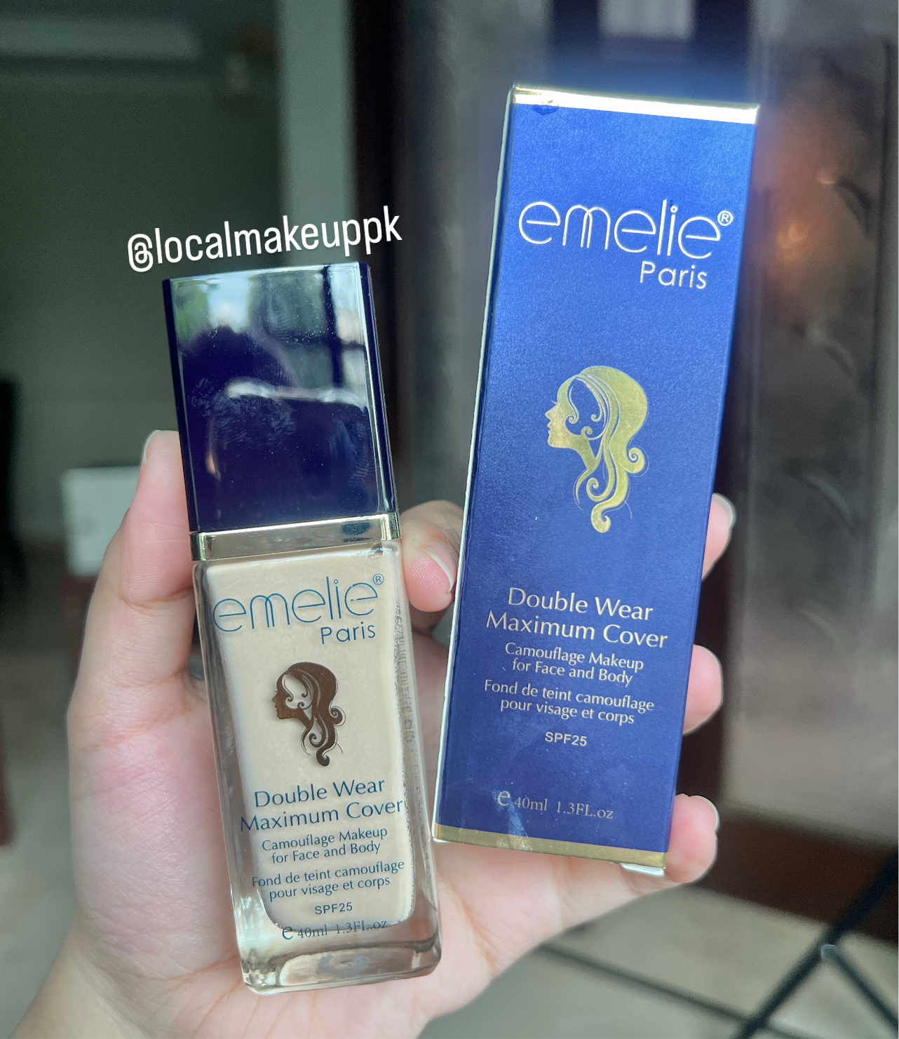 Emelie Double Wear Maximum Foundation