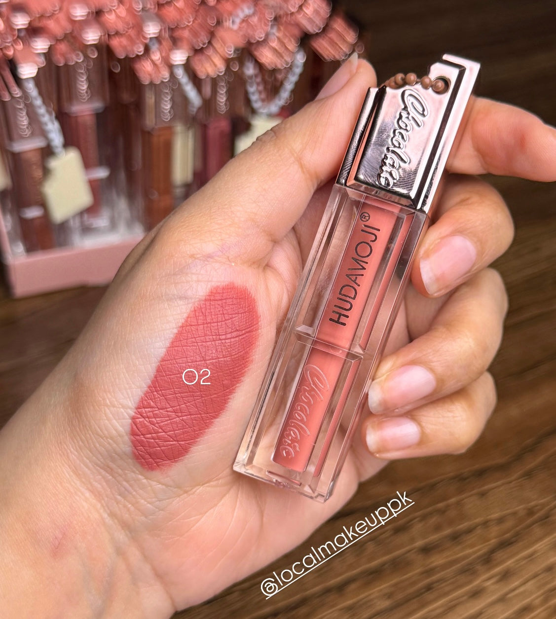 Hudamoji Chocolate Liquid Lipstick