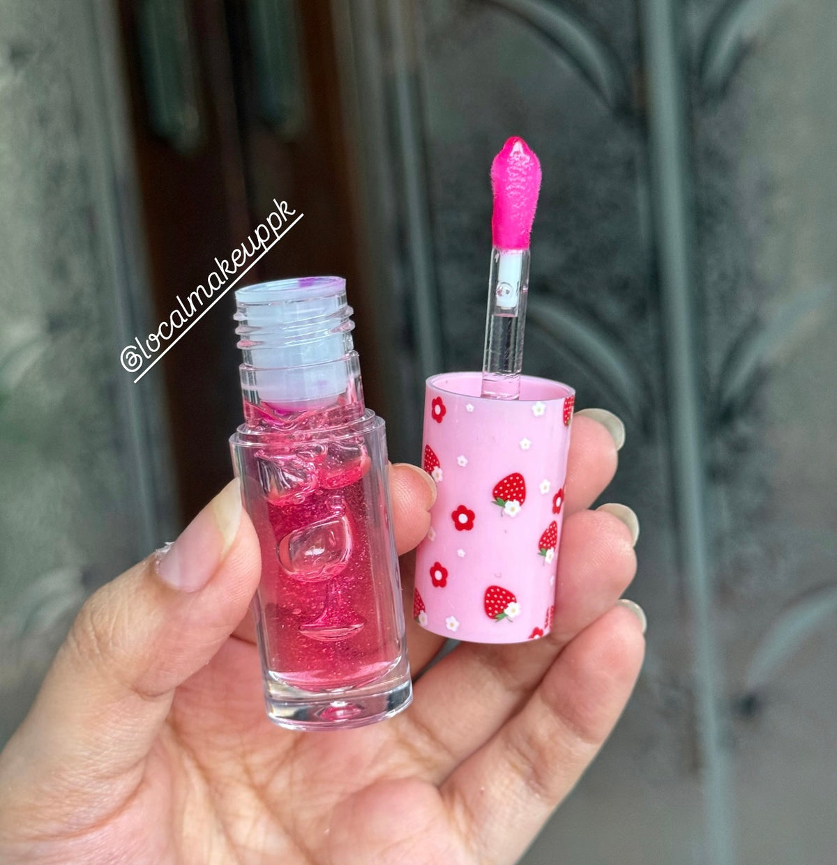 Hudamoji Strawberry Lip Oil