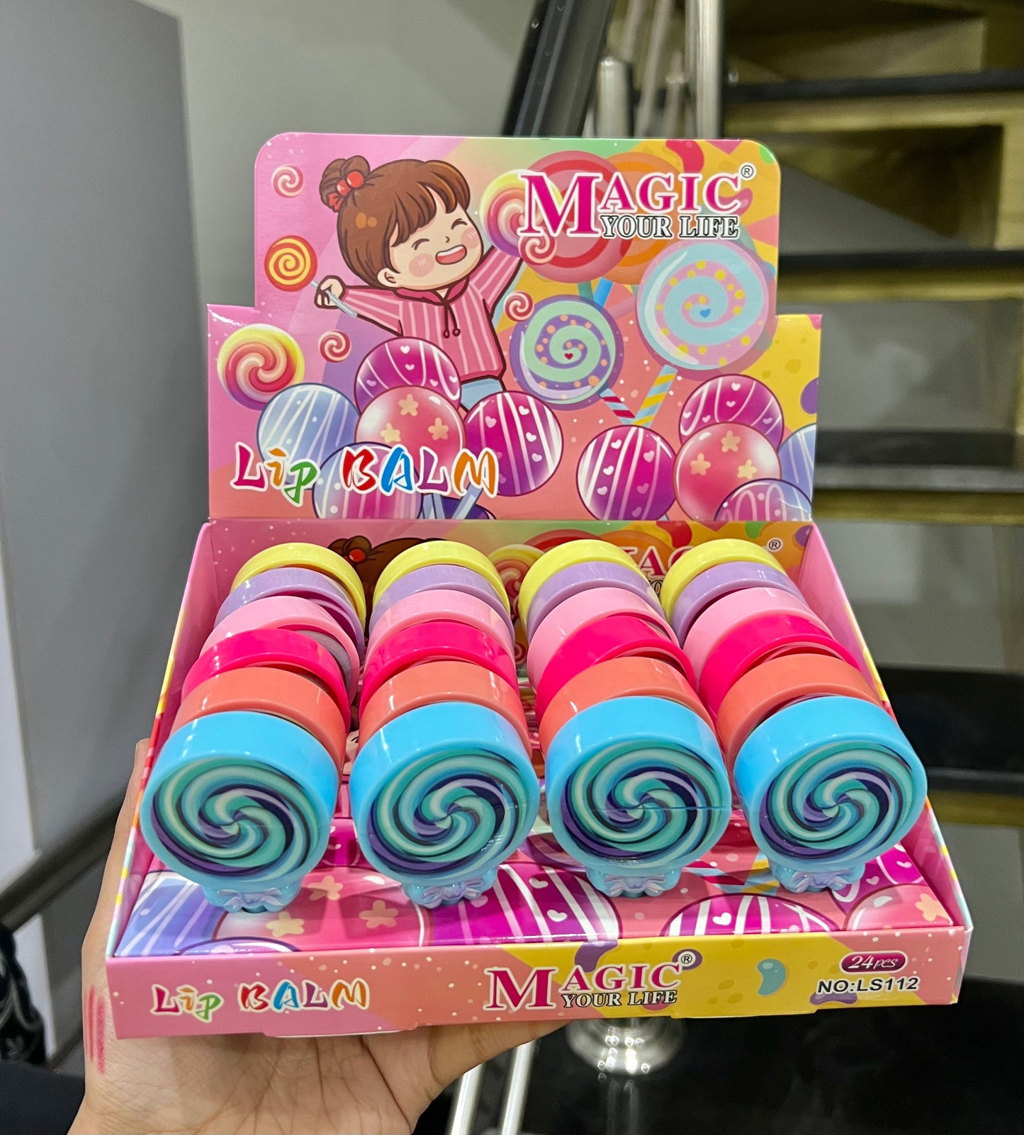 Lollipop Lip Balm