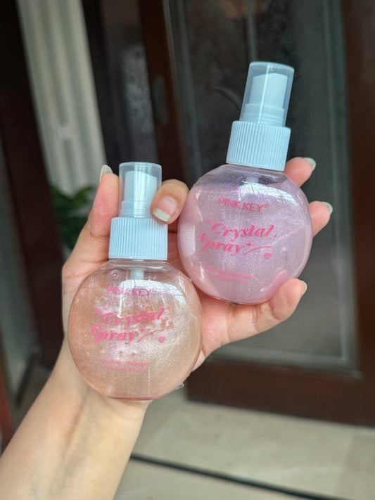 Pink Key Shimmer Spray