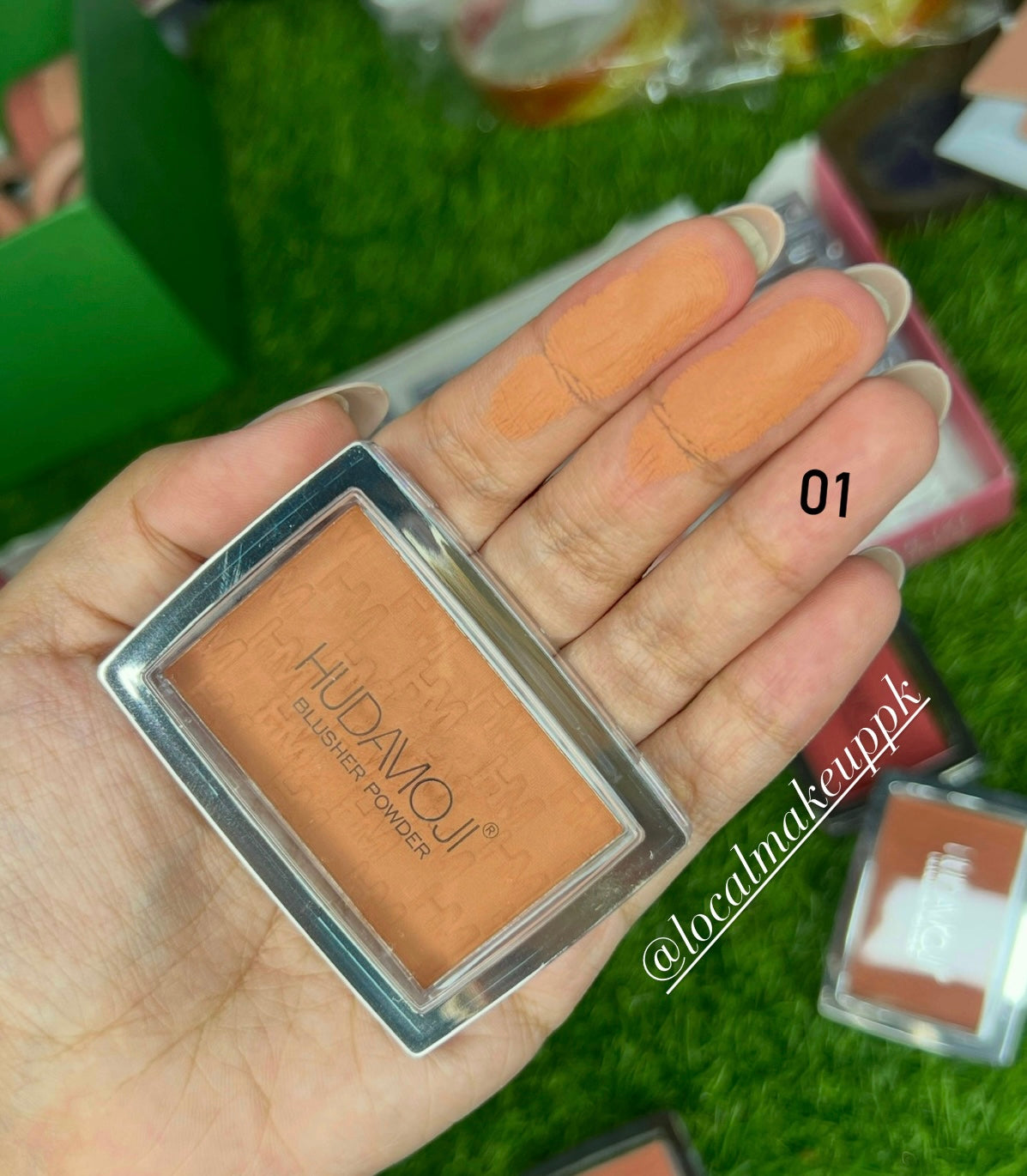 Hudamoji Silky Touch Blush Kit