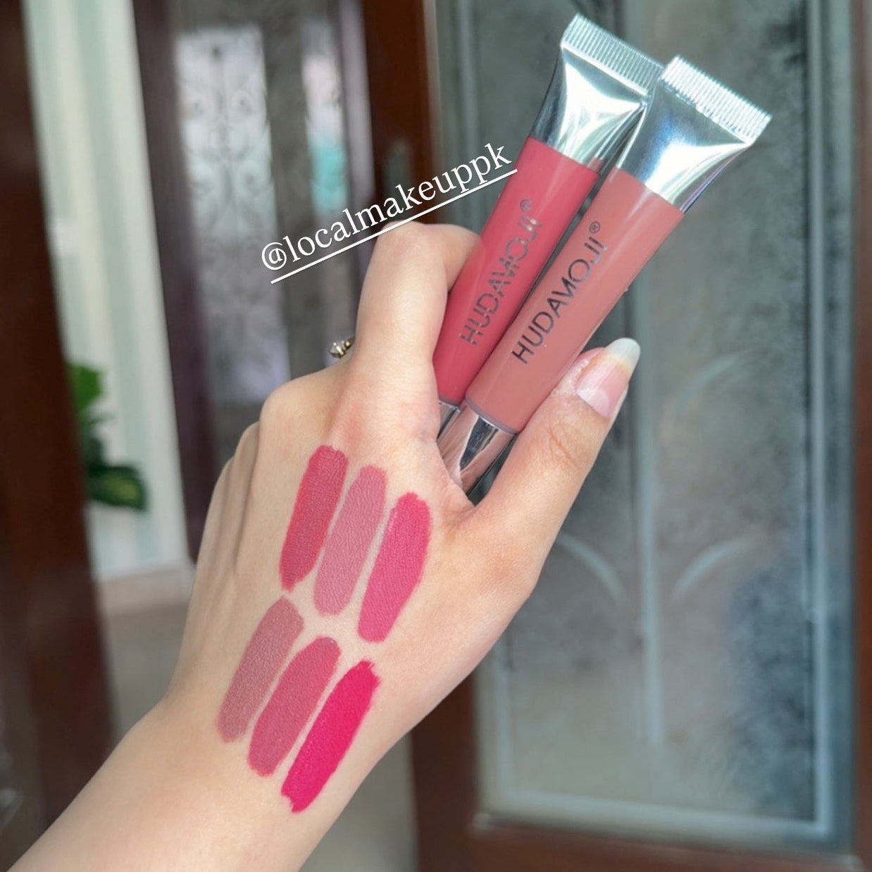 Hudamoji Sheer Liquid Lipstick Set