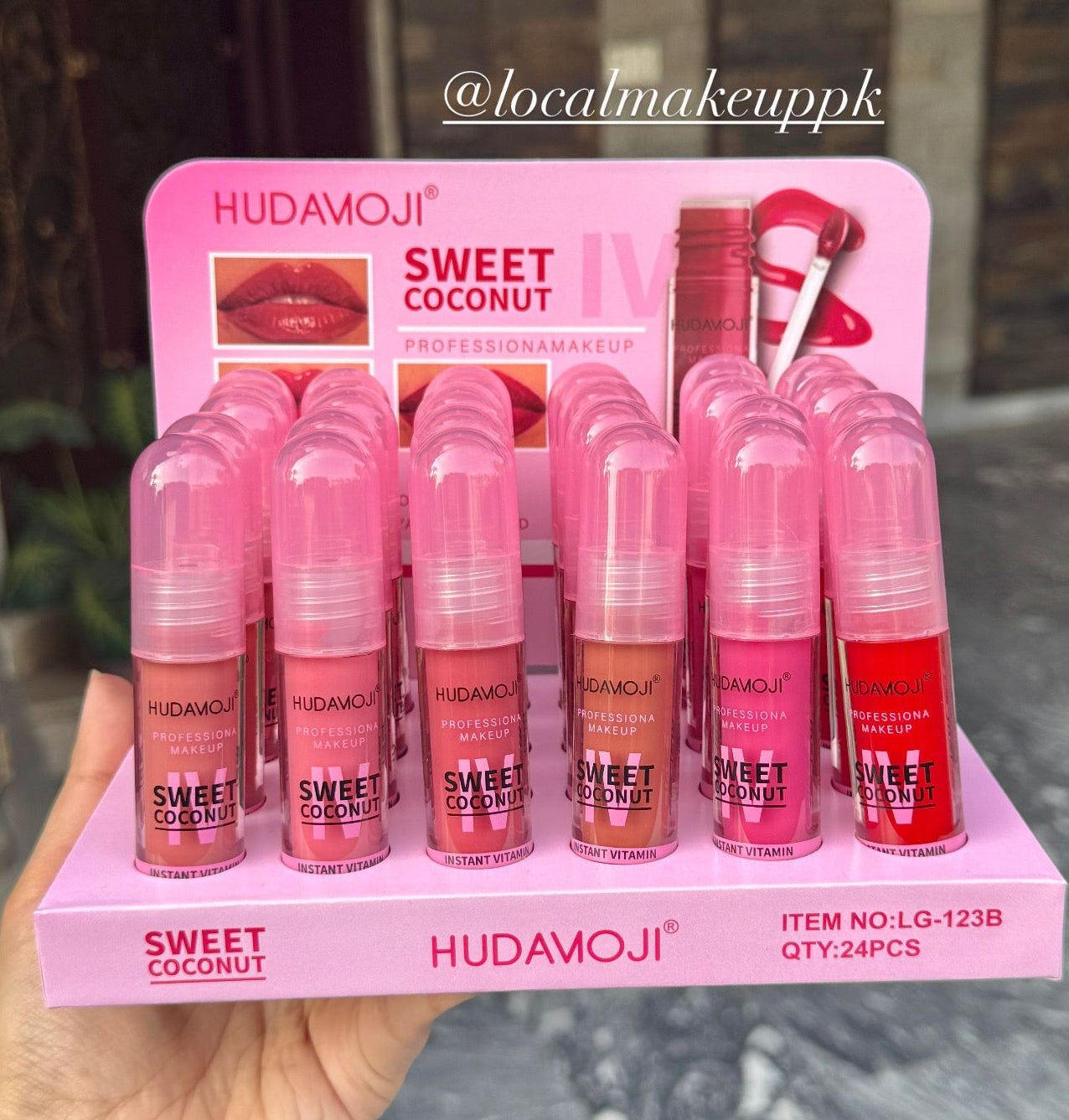 Hudamoji Sweet Coconut Lip Gloss