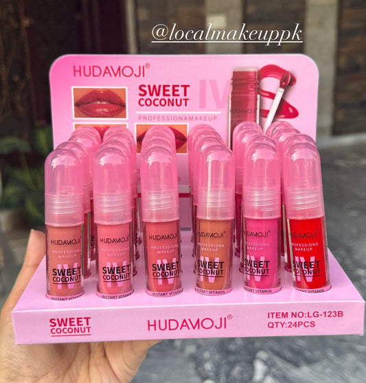 Hudamoji Sweet Coconut Lip Gloss