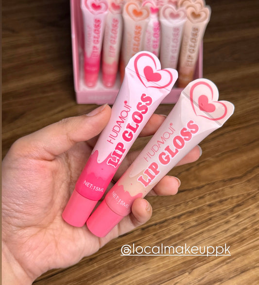 Hudamoji Heart Lip Gloss