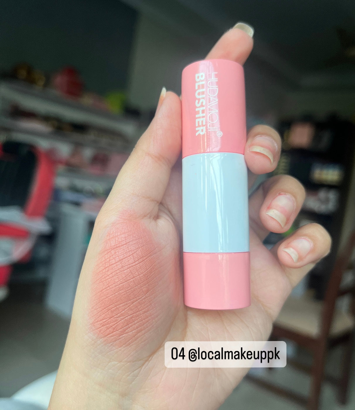 Hudamoji Puff Powder Blush