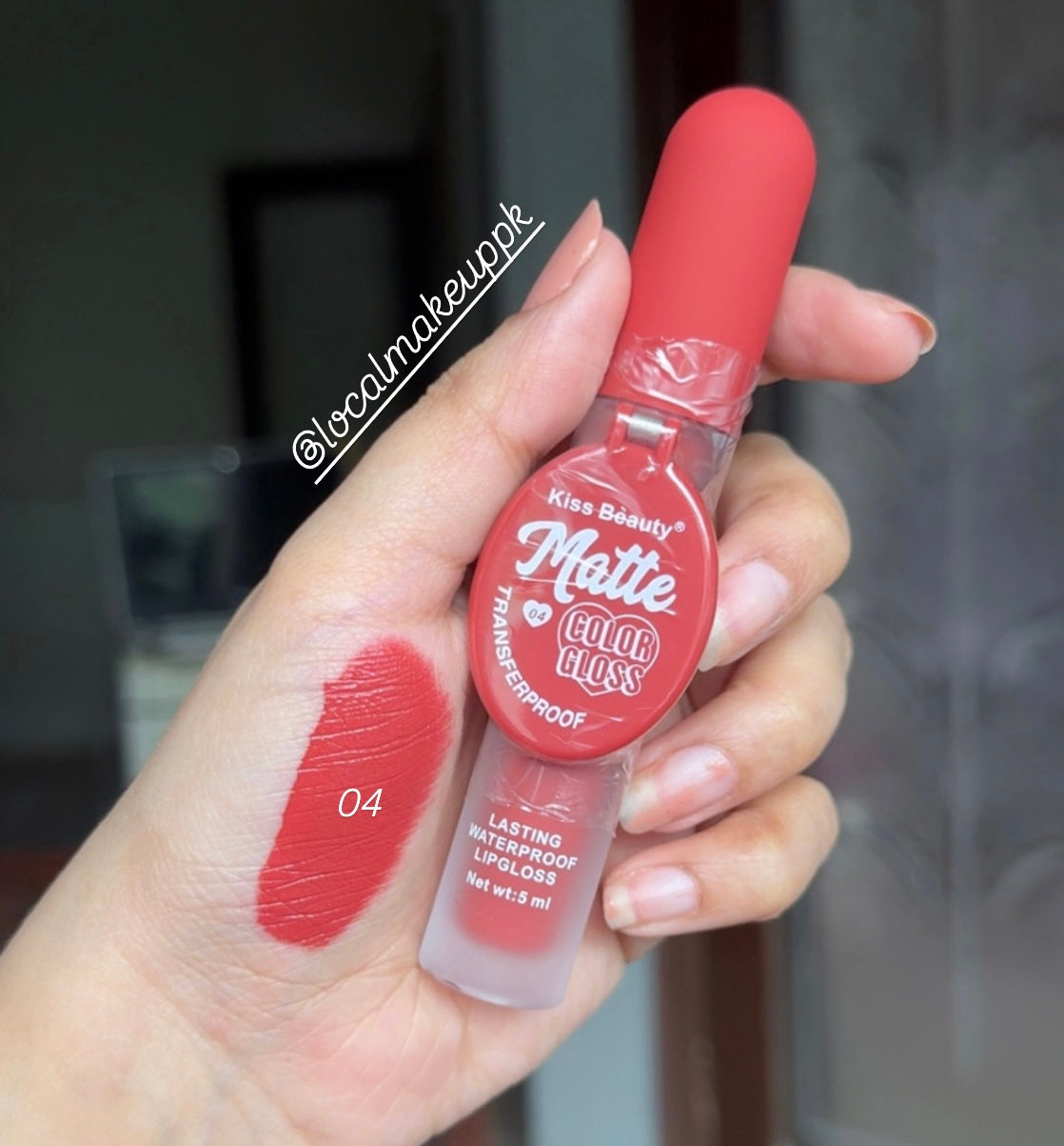 Kiss Beauty Matte Mirror Lipstick