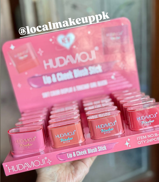 Hudamoji Lip + Cheek Blush Stick