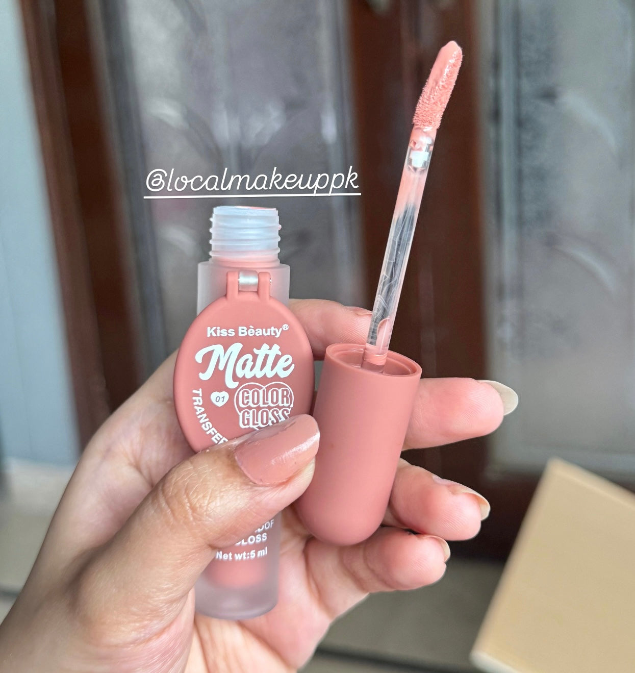 Kiss Beauty Matte Mirror Lipstick