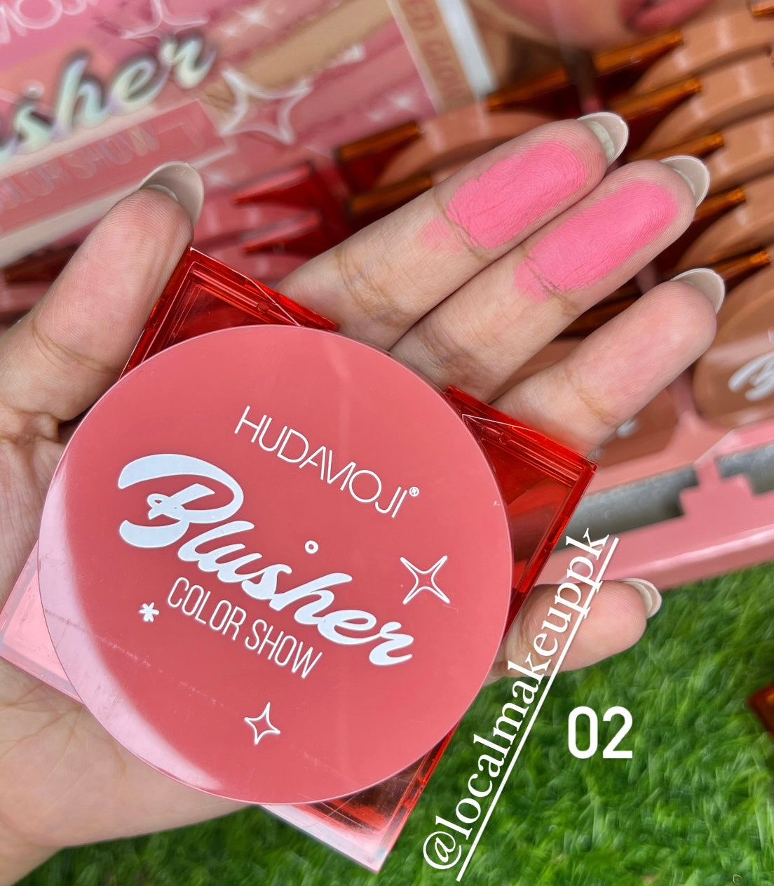 Hudamoji Blusher Color Show