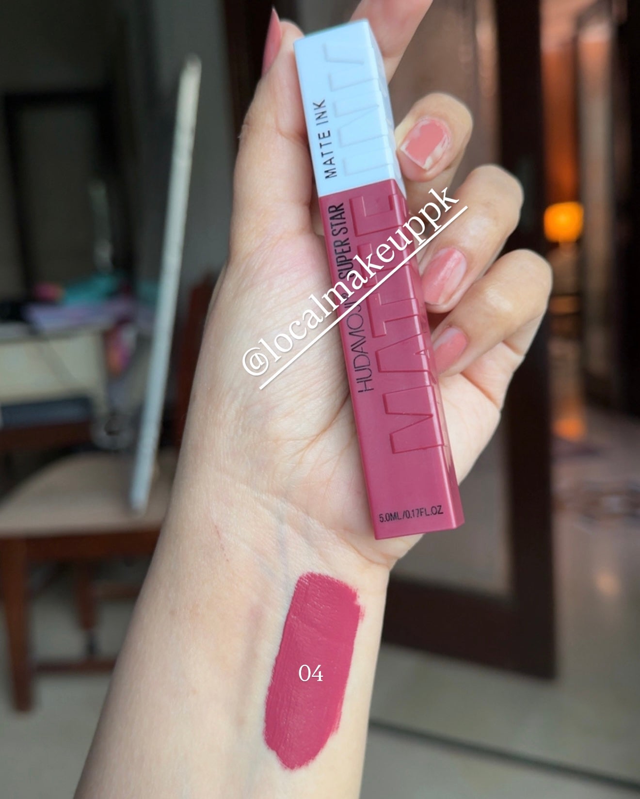 Hudamoji Matte Ink Liquid Lipstick