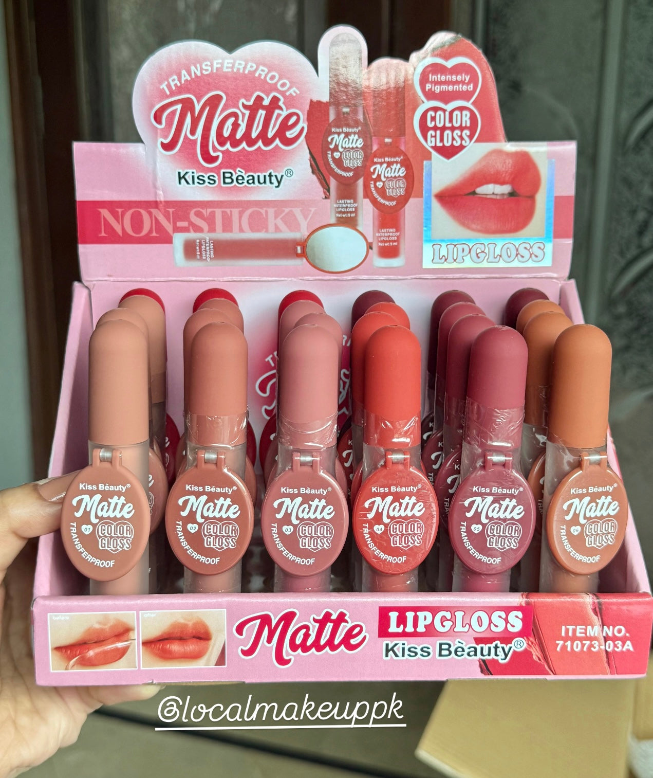 Kiss Beauty Matte Mirror Lipstick