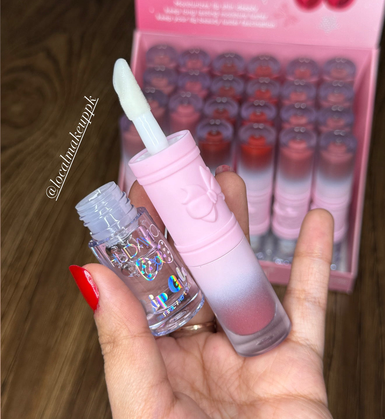 Hudamoji 2 in 1 Liquid Lipstick/Lip Gloss