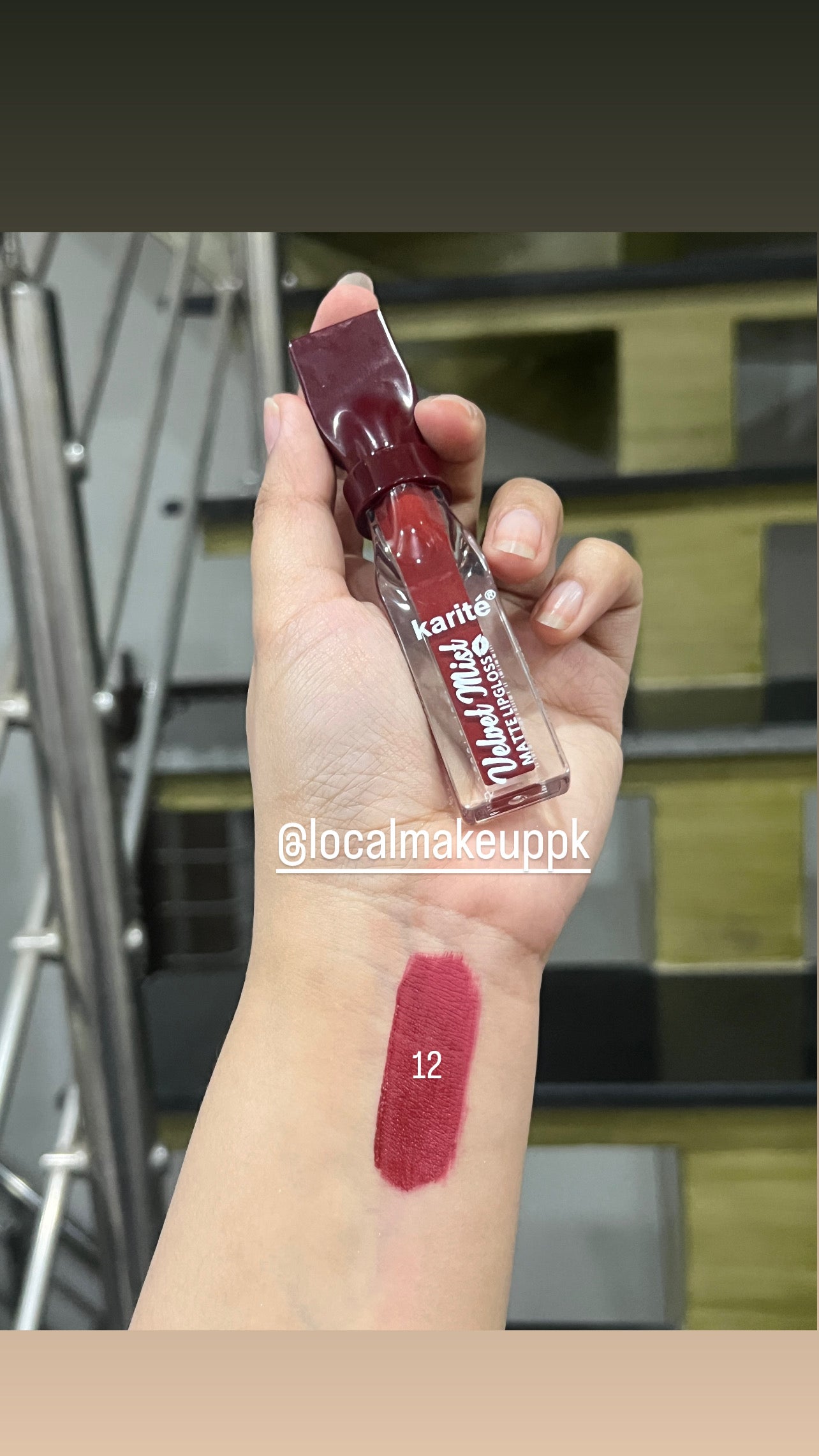 Karite Velvet Mist Liquid Lipstick