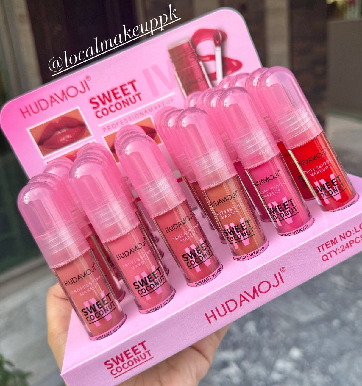 Hudamoji Sweet Coconut Lip Gloss
